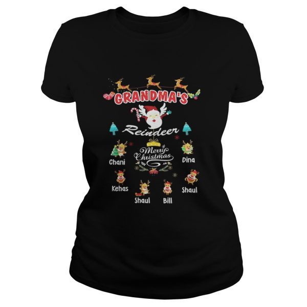 Grandma’s Reindeers Merry Christmas shirt