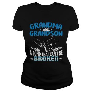 Grandma and grandson a bond that can't be broken shirt 1