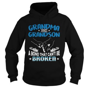 Grandma and grandson a bond that can't be broken shirt 2