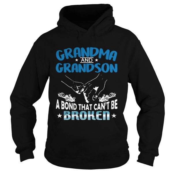 Grandma and grandson a bond that can’t be broken shirt