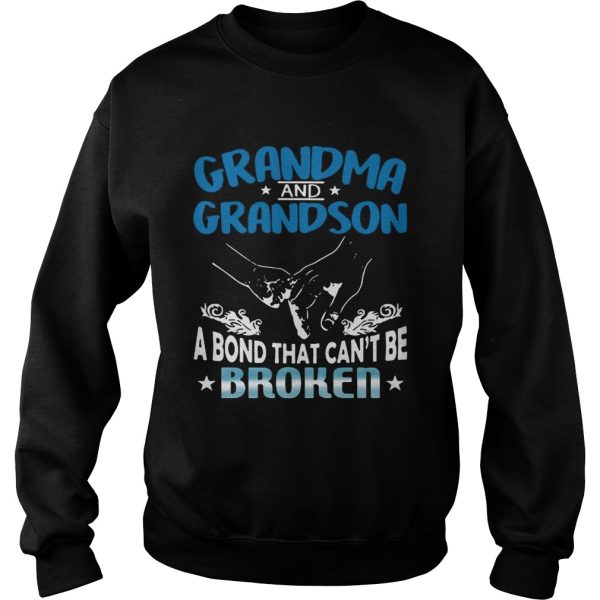 Grandma and grandson a bond that can’t be broken shirt