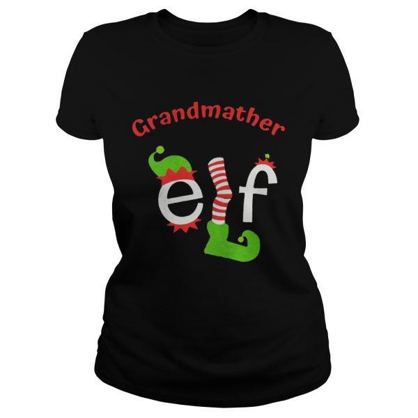 Grandmather Elf Christmas ugly shirt