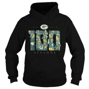 Green Bay Packers 100 seasons 1919 2019 shirt 2