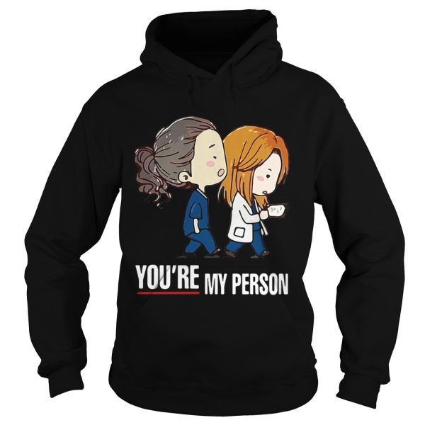 Grey’s Anatomy doctor bestie you’re my person shirt