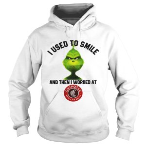 Grinch I used to smile and then I worked at Chipotle Mexican Grill shirt 1