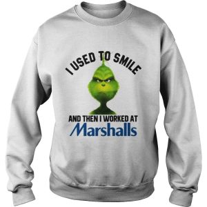 Grinch I used to smile and then I worked at Marshalls shirt 3