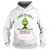 Grinch I used to smile and then I worked at Tesco shirt