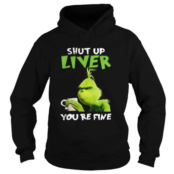 Grinch I will drink Dr Pepper here or there I will drink everywhere Christmas shirt