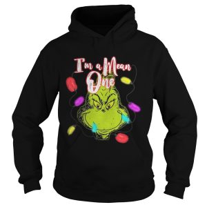 Grinch Im a Mean one Christmas light shirt 1