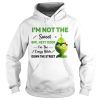 Grinch Im not the sweet girl next door Im the crazy bitch down the street shirt