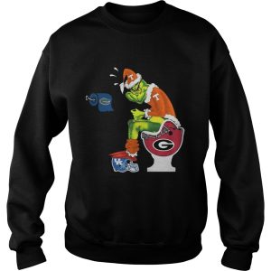 Grinch Santa Tennessee Volunteers toilet shirt 3