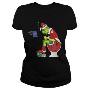 Grinch Santa Washington State toilet sweater 2