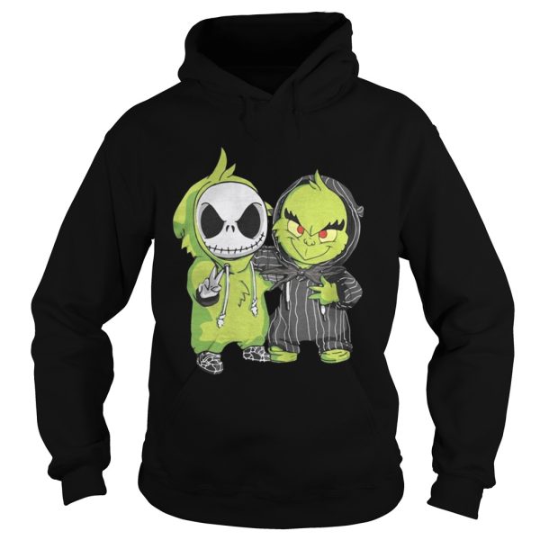 Grinch and Jack Skellington shirt