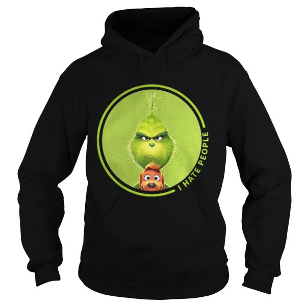 Grinch and Max Dog I hate people shirt