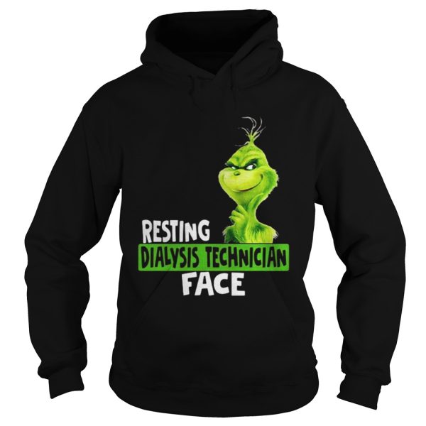 Grinch resting dialysis technician shirt