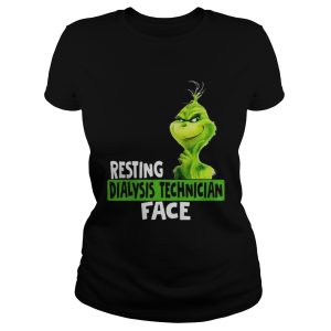Grinch resting dialysis technician shirt 2