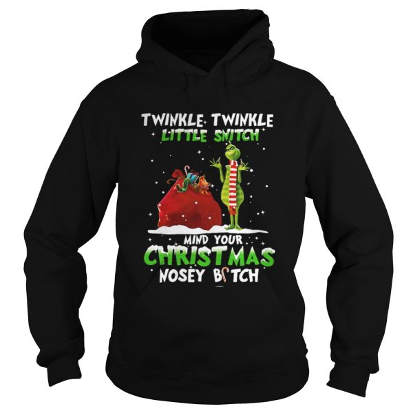 Grinch twinkle twinkle little Snitch my your Christmas shirt