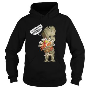 Groot Hug Turkey Im Thankful For Vegetarians Shirt 1