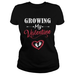 Growing My Valentine Funny T Shirt 2