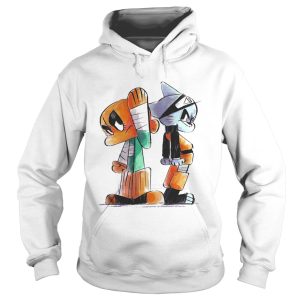 Gumball and Darwin as Naruto and Rock Lee shirt 1
