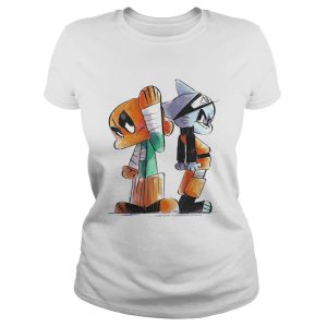 Gumball and Darwin as Naruto and Rock Lee shirt 1 Gumball and Darwin as Naruto and Rock Lee shirt 2