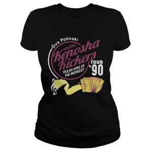 Gus Polinski and the Kenosha Kickers Polka King of the Midwest tour 90 shirt 1