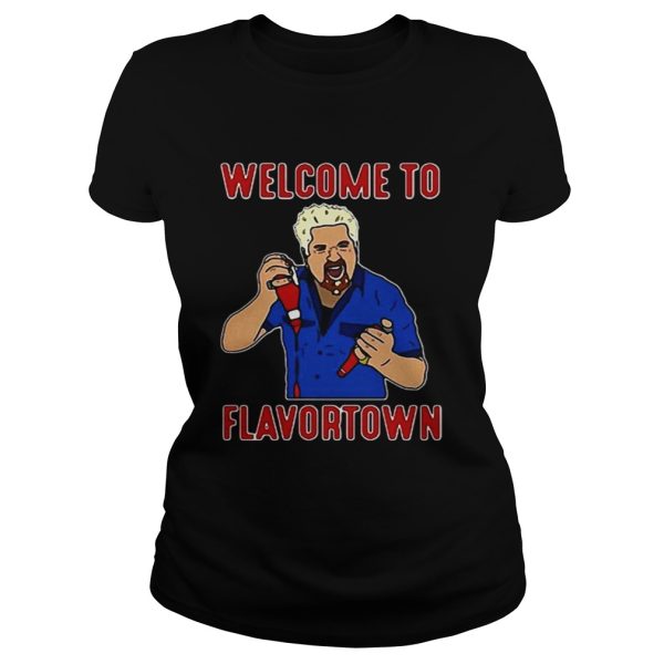 Guy Fieri welcome to flavortown shirt