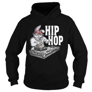 HIP HOP Bunny Easter Rabbit DJ Turntable Shirt 2