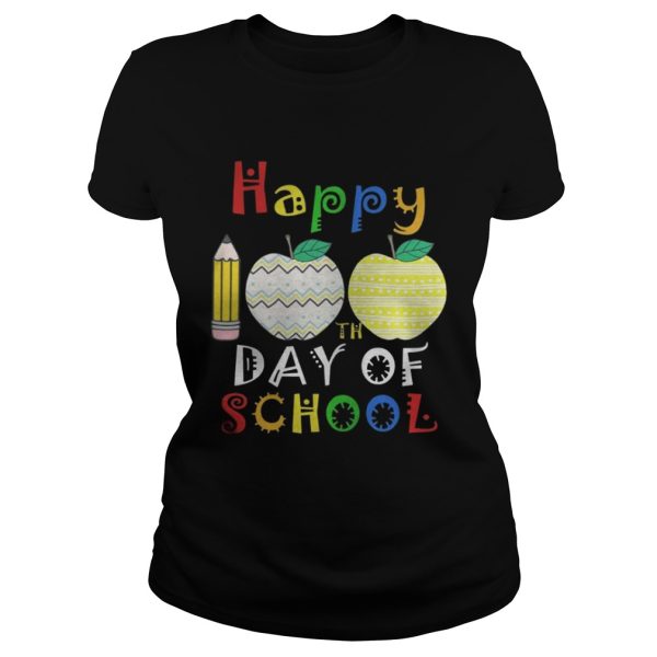 Happy 100th Day Of School Shirt