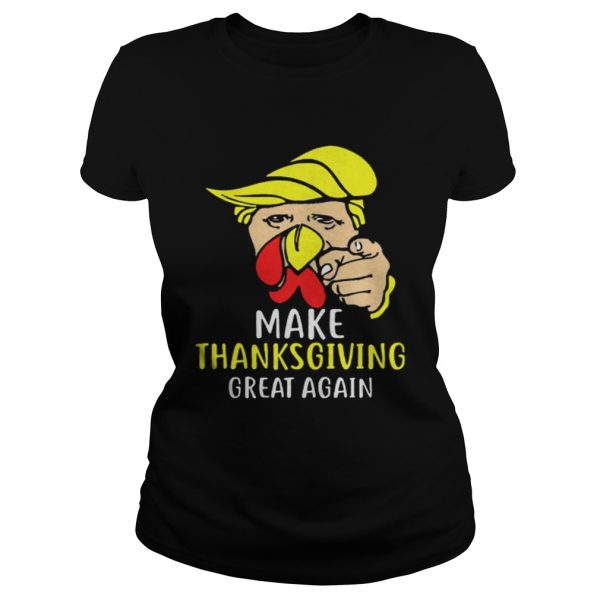 Happy Thanksgiving Daytrumpsgiving Turkey Face Shirt