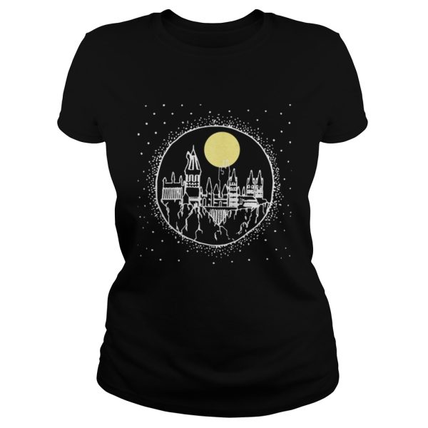 Harry Potter Hogwarts Castle Candles Led Christmas Jumper Shirt