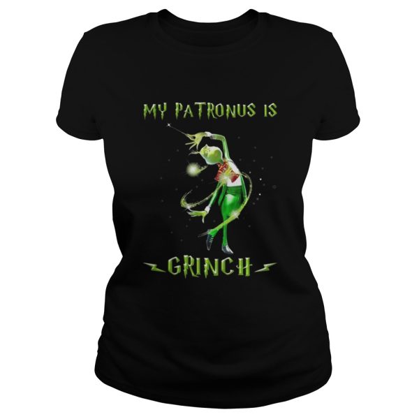 Harry Potter my patronus is a Grinch Christmas shirt