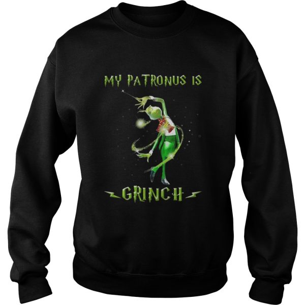 Harry Potter my patronus is a Grinch Christmas shirt