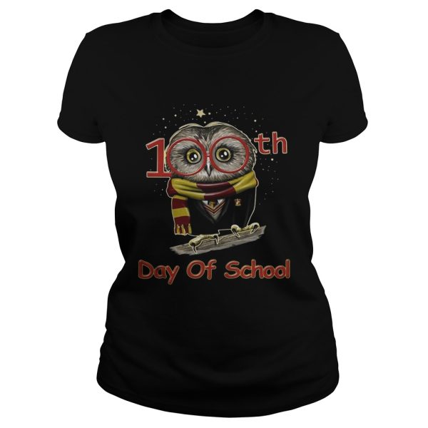 Harry Potter owl 100th days of school shirt