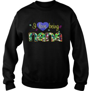 Heart I love being Nana shirt 3