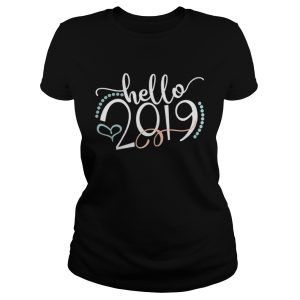 Hello 2019 New Years T shirt 2