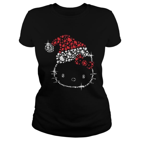 Hello Kitty Santa diamond Christmas shirt