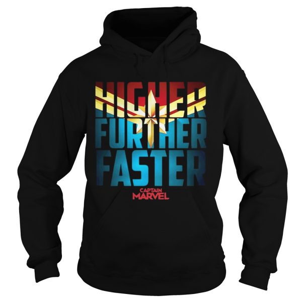 Higher Further Faster Captain Marvel Shirts