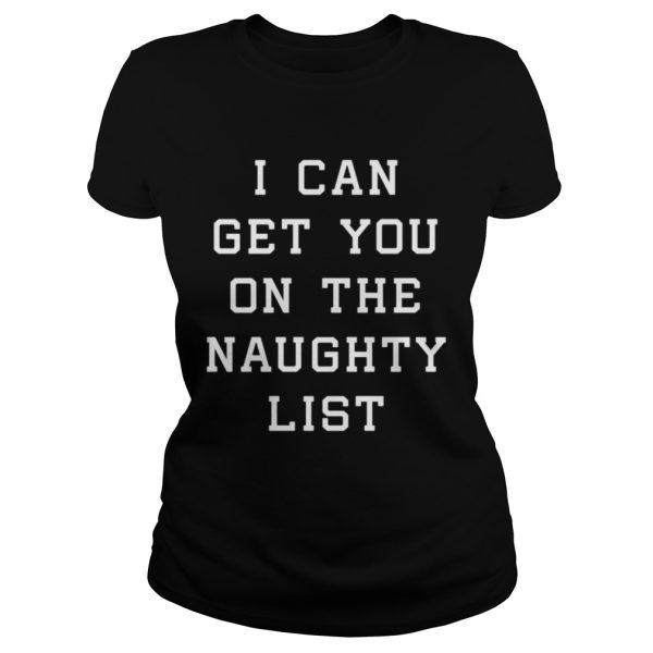 Holly Willoughby I Can Get You On The Naughty List T Shirt