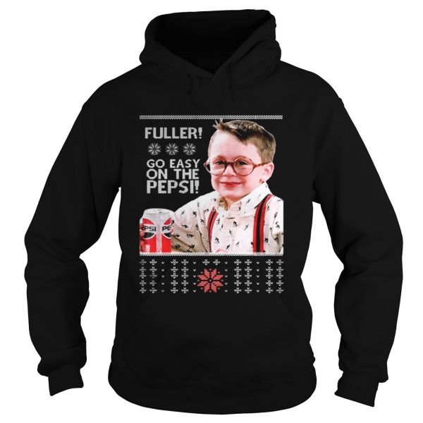 Home Alone Fuller go easy on the Pepsi Christmas shirt