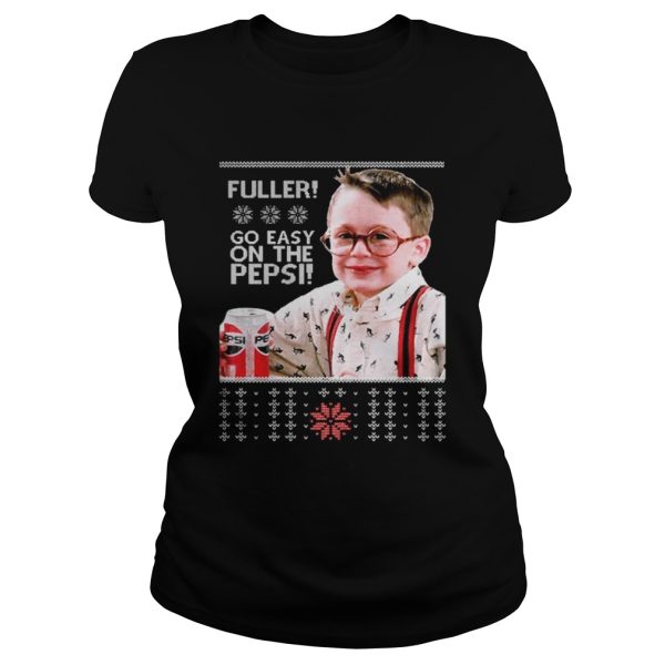 Home Alone Fuller go easy on the Pepsi Christmas shirt