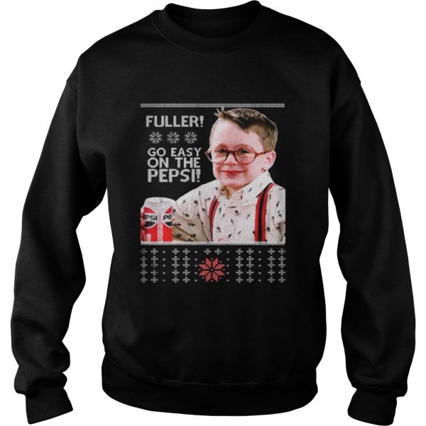 Home Alone Fuller go easy on the Pepsi Christmas shirt