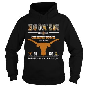 Hook'em 2019 NIT Champions Texas April 4 2019 81 Lipscomb 66 shirt 2