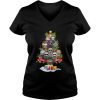 Horror Characters christmas tree shirt