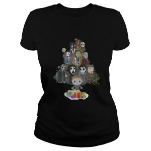 Horror Movie Christmas Tree Shirt 4