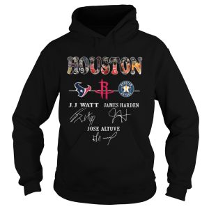 Houston JJ Watt James Harden Jose Altuve Houston Signature Shirt 1