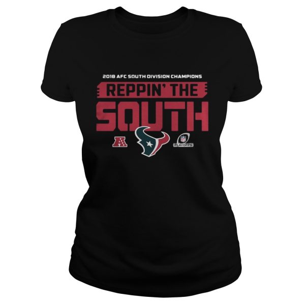 Houston Texans 2018 AFC south division champions reppin the south shirt