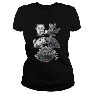How to Train Your Dragon cat fusion bat Toothless shirt 1