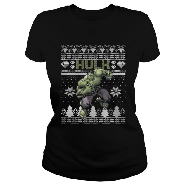 Hulk Marvel ugly christmas shirt