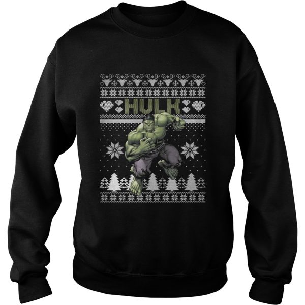 Hulk Marvel ugly christmas shirt